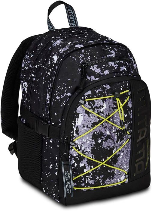 Sac Complete SEVEN Trousse Scolaire 3 Zip, Bleu Rouge Jaune, Mark On Boy, Porte-Stylo Triple Compartiment Complet Avec Stylets, Crayons, Couleurs, Accessoires Sac Trousse Stylo