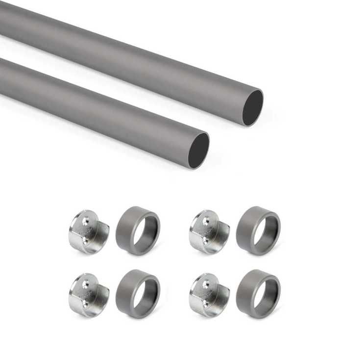 Barre pour penderie EMUCA 7070752 Ø28 mm