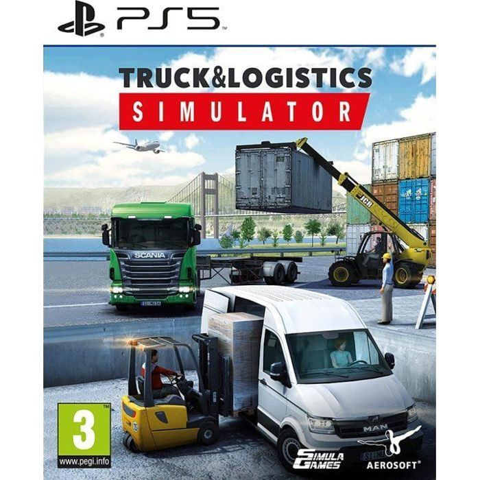 Support de simulation - AEROSOFT - Truck - Noir - PC - Expérience immersive