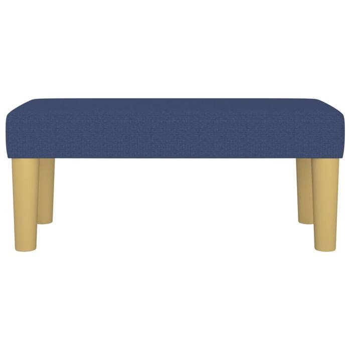 1pc Bleu Banquette charge max : 110 kg - SWEETY Banc Bleu 70x30x30cm Tissu CL54254921910