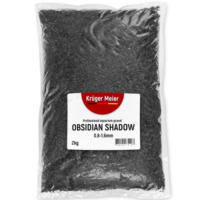 Substrat de sable dobsidienne pour aquarium granulométrie 0 8-1 6 mm 2 kg
