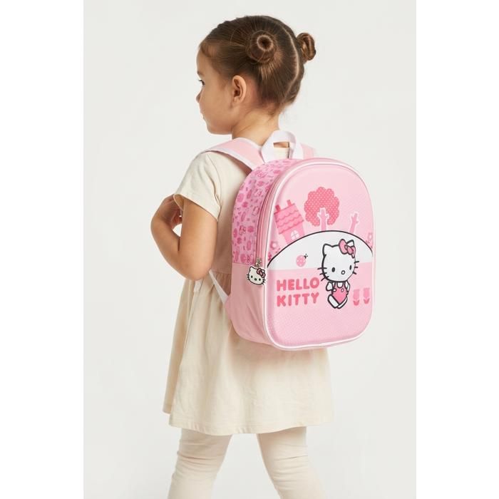 Sac à dos Rose fille Hello Kitty - Licence officielle