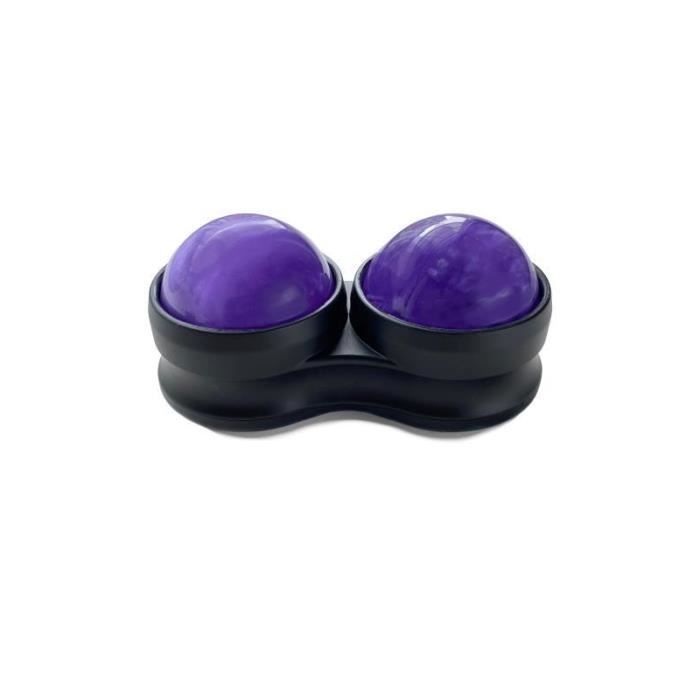Bleu - Boule de Massage à roulettes pour le corps, outil de Relaxation musculaire, relaxant