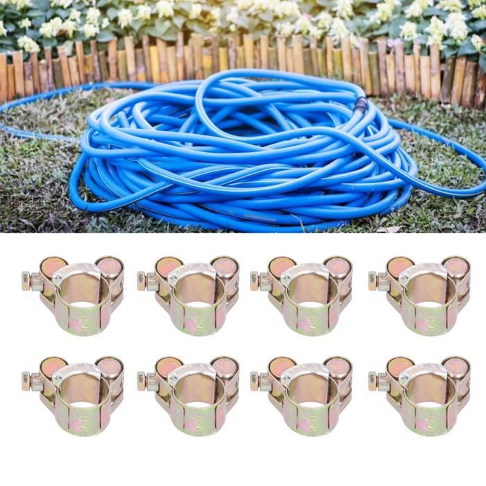 Colliers De Serrage à Ressort Double Fil En Acier Inox 304 - Lot De 20 Pour Tuyaux Carburant, Silicone, Air, Eau - 11mm Diamètre Intérieur