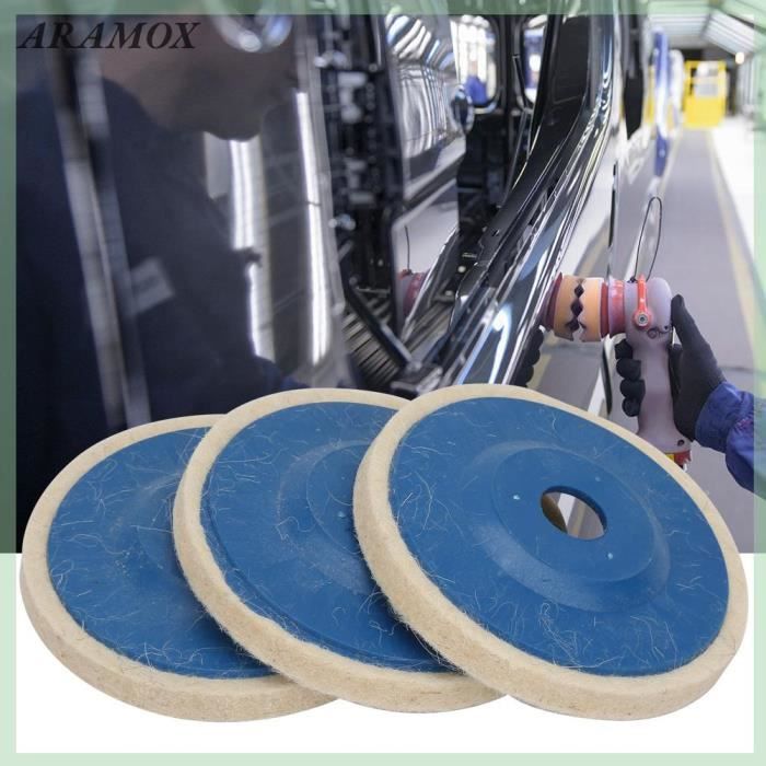 Kit De 123 Pièces Pour Dremel - Roues De Polissage En Laine - Pour Polir Et Lustrer