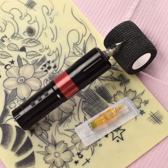 Papier Transfert Tatouage LIUMATE - 40 Feuilles A4 - Pour Pochoirs Et Copieur Thermique - Qualité Professionnelle
