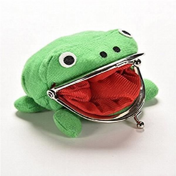 Grenouille Verte Mignon De Monnaie Cosplay Accessoires Peluche Porte-Monnaie pour Les Amateurs De Naruto Cosplay 