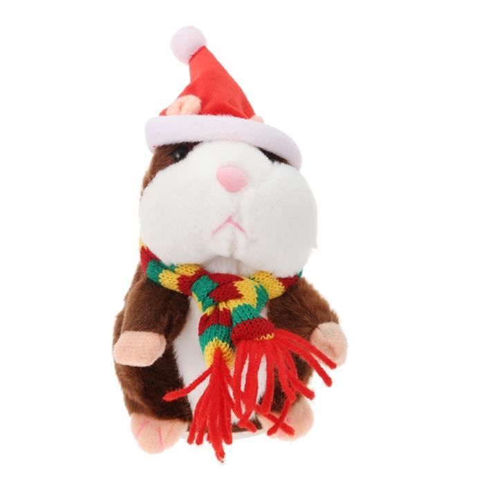 peluche hamster parlante