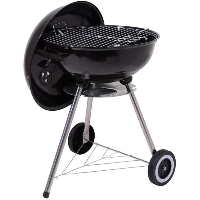 Barbecue Brasero En Acier Carus Diamètre 102 Cm Hauteur 87 Cm - La Poste