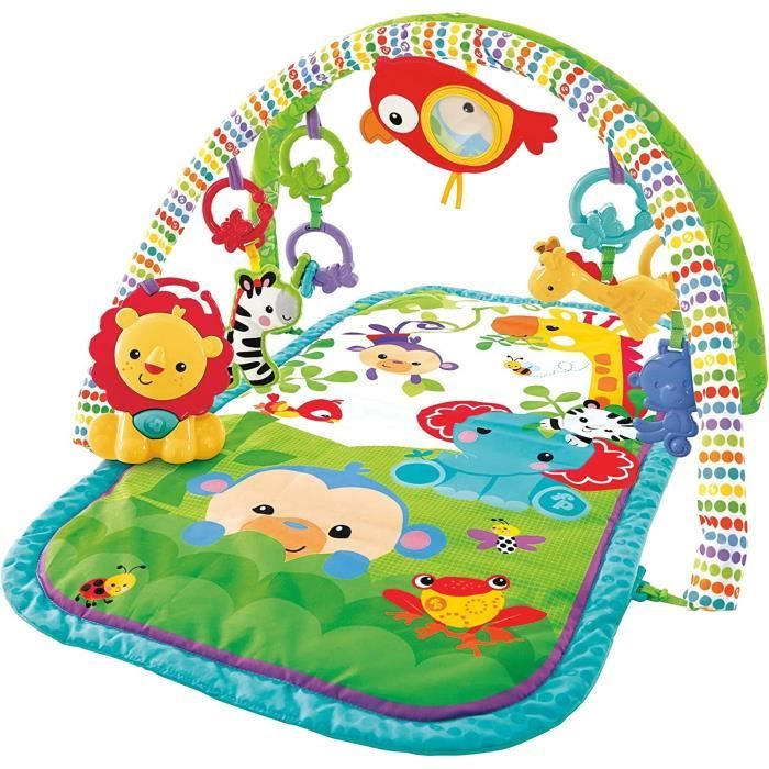 Tapis d veil musical Fisher Price Amis de la Jungle 3 en 1 pour