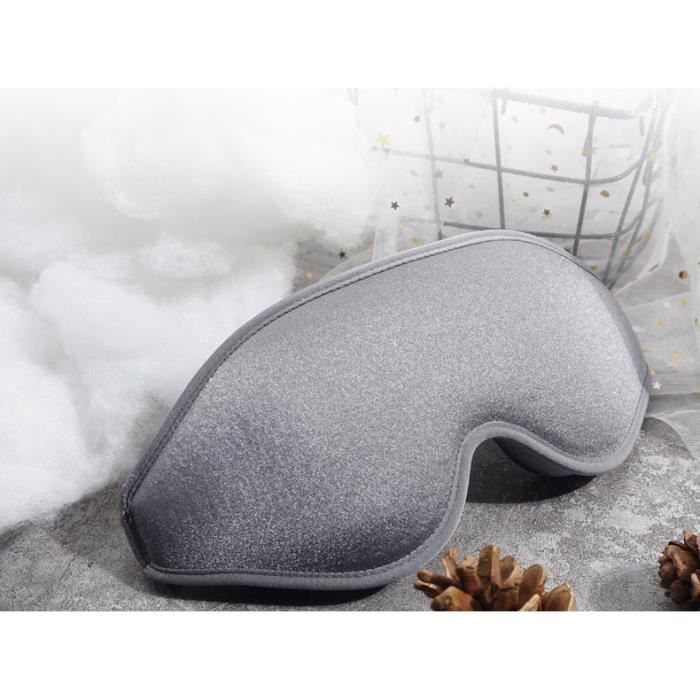 Masque De Sommeil MUSICOZY 3D En Coton Bambou – 100% Occultant, Réglable, Pour Voyage Et Nuit - 6