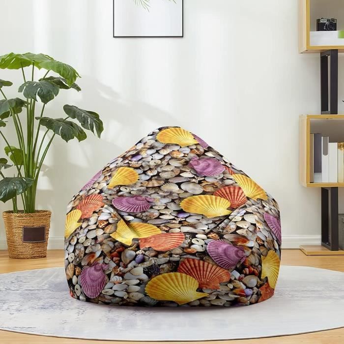 Pouf Poire Adulte Et Enfants, Boussole 3D Pouf Geant Chambre, Bean Bag Chair, Pour Grand Canapé