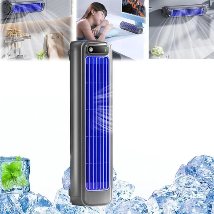 Climatiseur Portable Sherum Cooling Ace 3.0 Rechargeable Rafraîchisseur D'Air Sherum Cooling Ace 3.0 - Climatiseur Portable Rechargeable - Ventilation Silencieuse Bureau Chambre Clim Portative