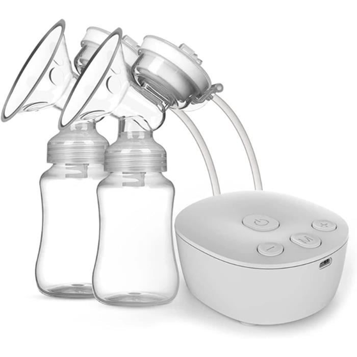TireLait Électrique, TireLait Portable Mutdual avec 2 Bouteilles De Lait M2, TireLait