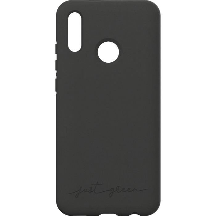 Coque Huawei P Smart Plus 2019 - Silicone TPU Effet Carbone - Noir - Anti-choc