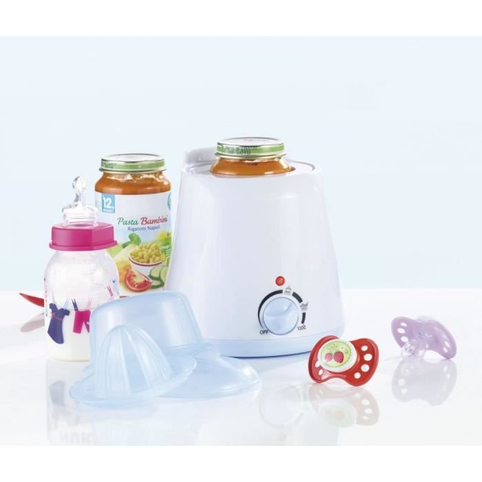 Chauffe-biberon / chauffe-repas CyBaby - Pour bébé - Blanc - Electrique