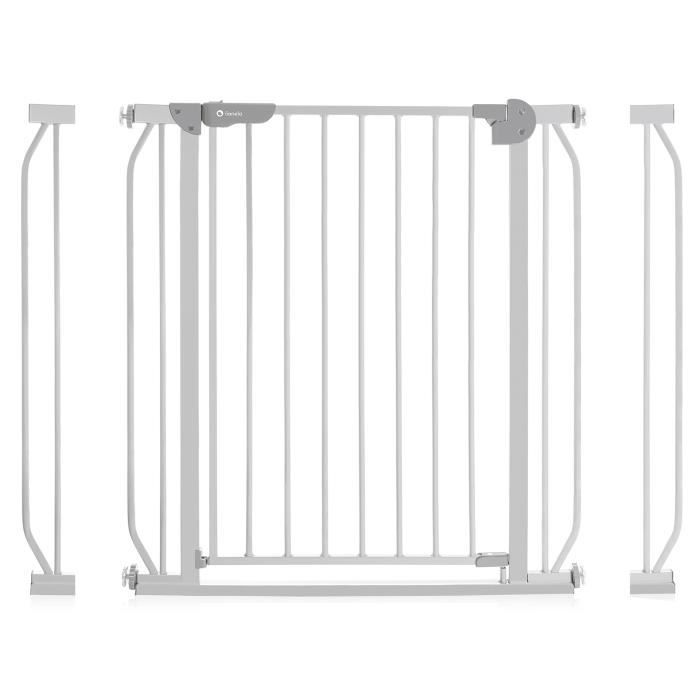 Lionelo Barriere De Securite Bebe Truus Slim 75cm 105cm Reglable Sans Percage Gris Cdiscount Puericulture Eveil Bebe