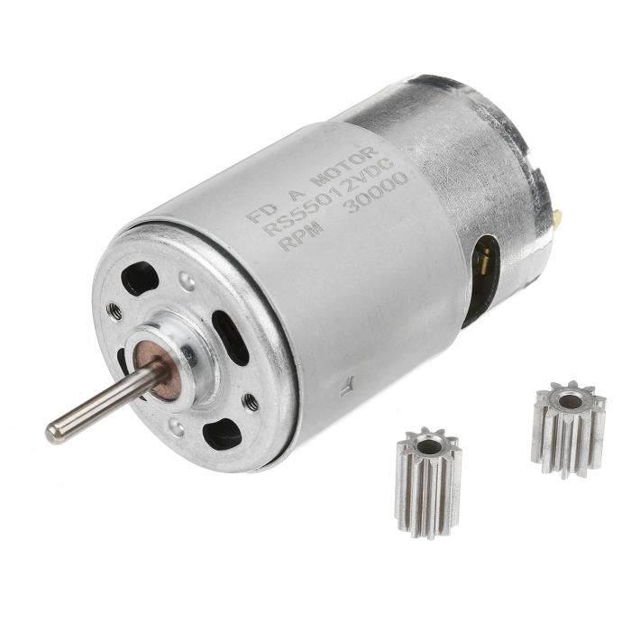 12v Dc Motor avec boîte de vitesses pour voiture électrique