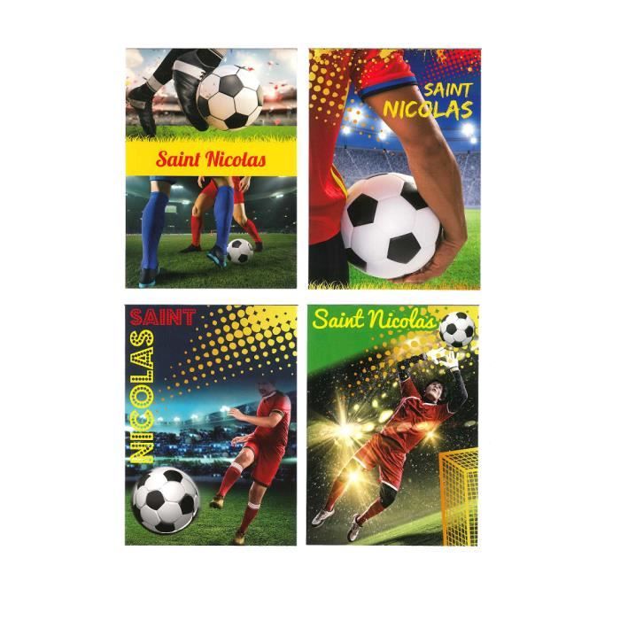 Lot De 50 Carte Postale Saint Nicolas Football Foot Modele Aleatoire 024 Cdiscount Beaux Arts Et Loisirs Creatifs