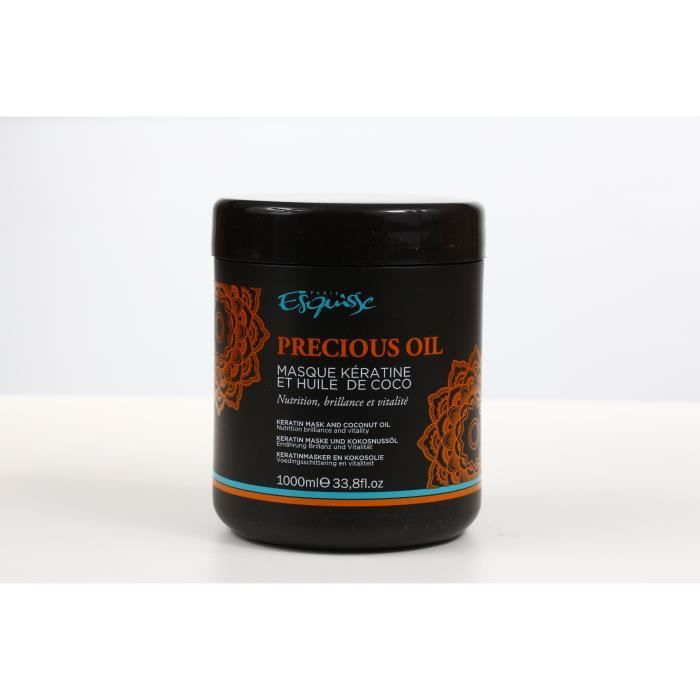 Masque Capillaire Esquisse Precious Oil à La Kératine Et Huile De Coco - 1L