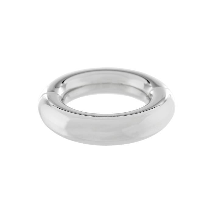Cockring Ballstretcher En Métal Kiotos - 8 X 40 Mm, Argenté, Neuf, Pour Homme