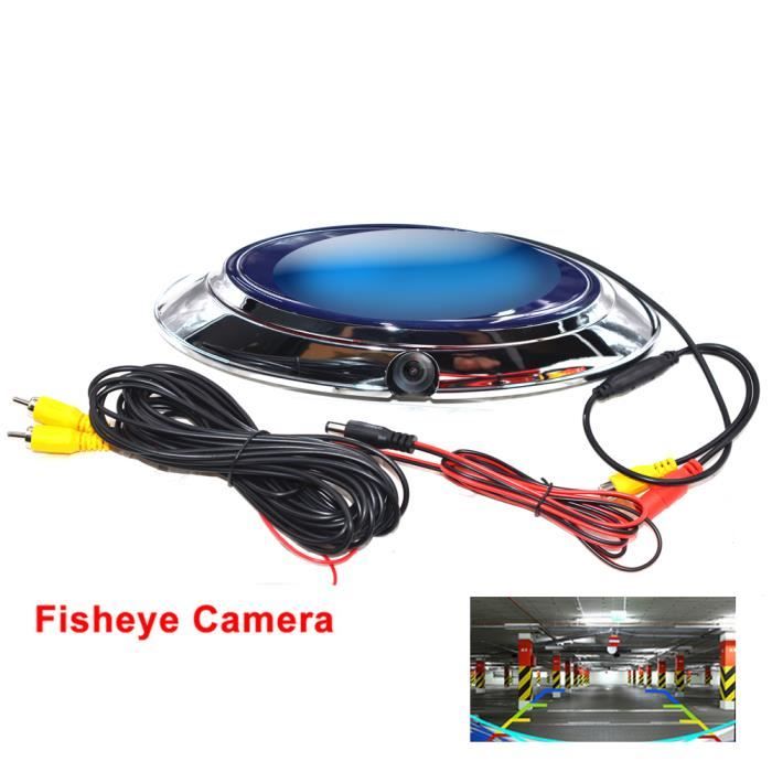 Caméra Recul HD Pour Fiat Pour Tipo Pour Egea 2015 2016 2017 2018 2019 AHD Fisheye 12LED Caméra De Recul De Voiture à Trajectoire Dynamique Sans Fil Système D'aide Stationnement(8LED Wireless