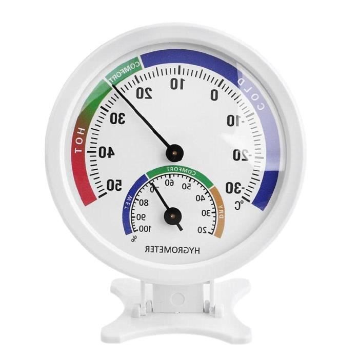 Thermomètre d'intérieur et d'extérieur sans fil, hygromètre décoratif pour  Patio 5cm J78C - AliExpress