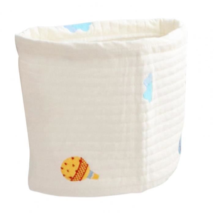 Sac De Rangement Suspendu Pour Lit Bébé - 39x20 Cm, 2 Poches, Tissu Doux - Organisateur Couches, Vêtements, Jouets - 9