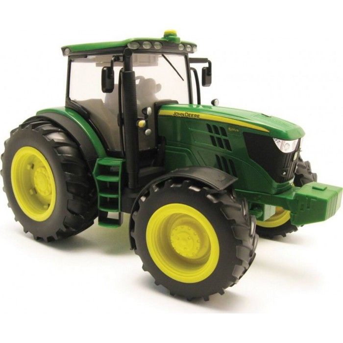 Tracteur JOHN DEERE 6210R - TOMY - Réplique à échelle 1/16 avec sons et lumières