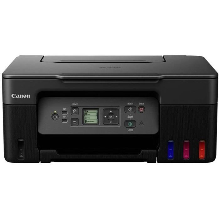Imprimante Multifonction - CANON MEGATANK G3570 - Bureautique - Réservoirs  rechargeables - Couleur - WIFI - Noir - Cdiscount Informatique