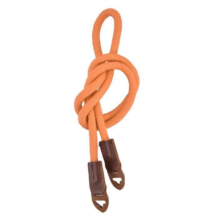 Sangle D'appareil Photo En Nylon - Longueur 116 Cm - Boucles Rapides - Pour Reflex Et Hybrides - Confortable