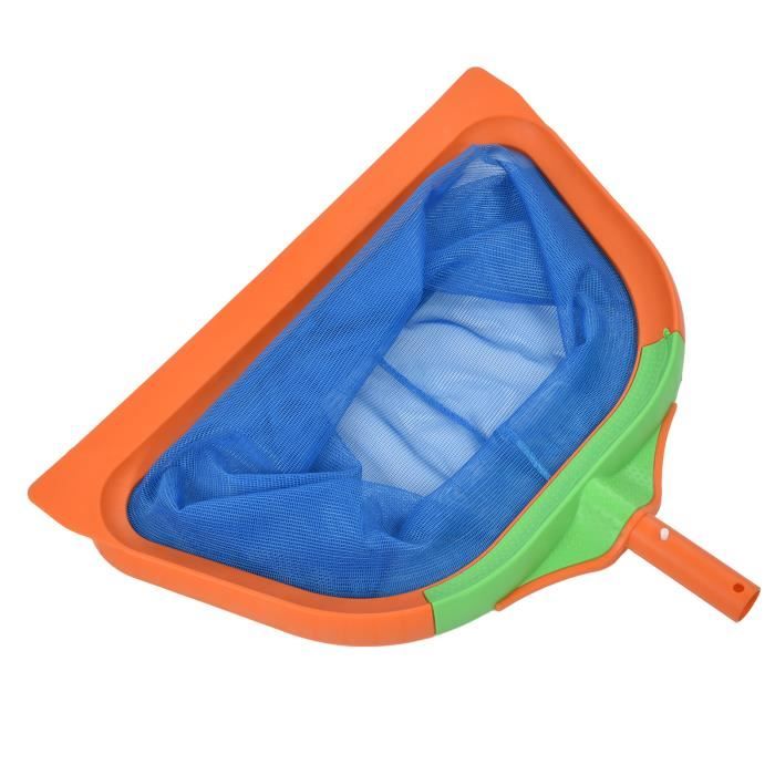 Lot De 2 Filets D'écumoire Pour Piscine Et Jacuzzi – Mailles Fines, Surface De Nettoyage 27,9x39,9 Cm, Bleu