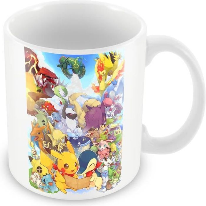 Mug personnalisé avec pikachu,tasse pokemon originale