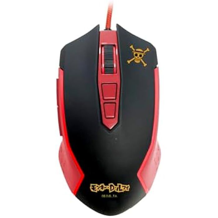Souris gaming - FRTEC - One Piece Luffy - Ergonomique - Rétroéclairage RVB - 8000 DPI