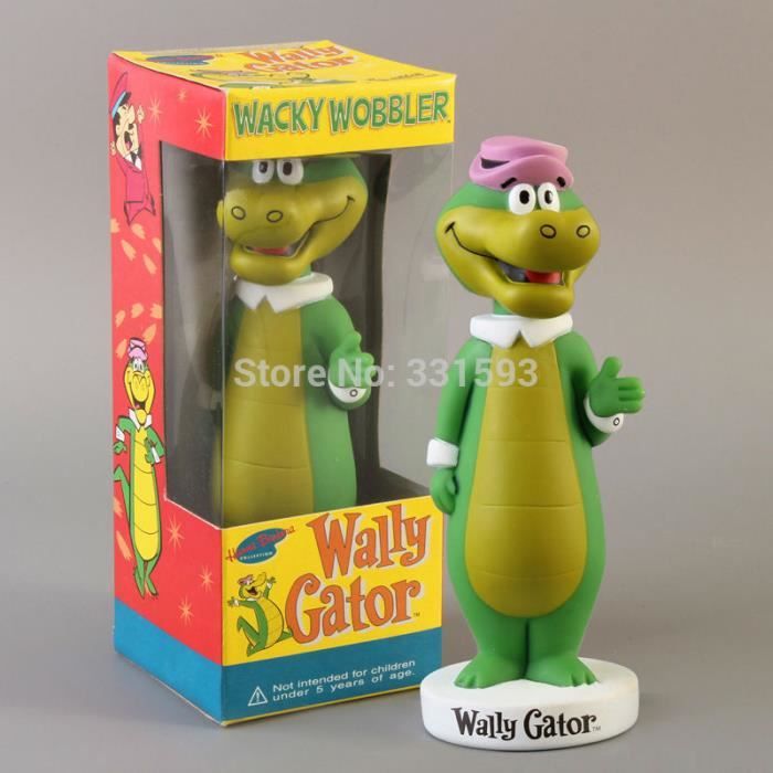 BOBBLE HEAD WACKY WOBBLER - SERIE WALLY GATOR - WALLY GATOR
