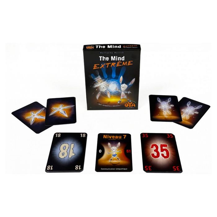 Jeu de cartes Oya The Mind Extrême - GENERIQUE - COMMUTATEUR KVM - Enfant - Multicolore - Noir - Mixte