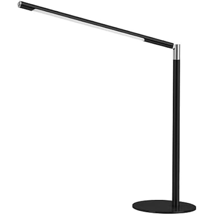 Lampe de bureau - HANSA - Aura - Intensité réglable - Noir - 400 lm - LED Lampe de bureau - HANSA - Aura - Intensité réglable - Noir - 400 lm - LED