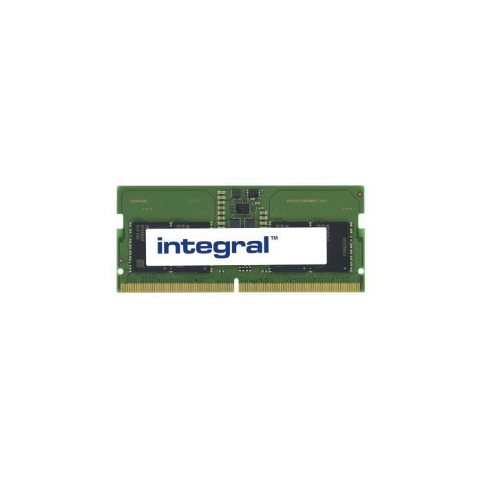 Integral DDR5 module 8 Go SO DIMM 262 broches 4800 MHz / PC5 38400 CL40 1.1 V mémoire sans tampon non ECC - vue 4