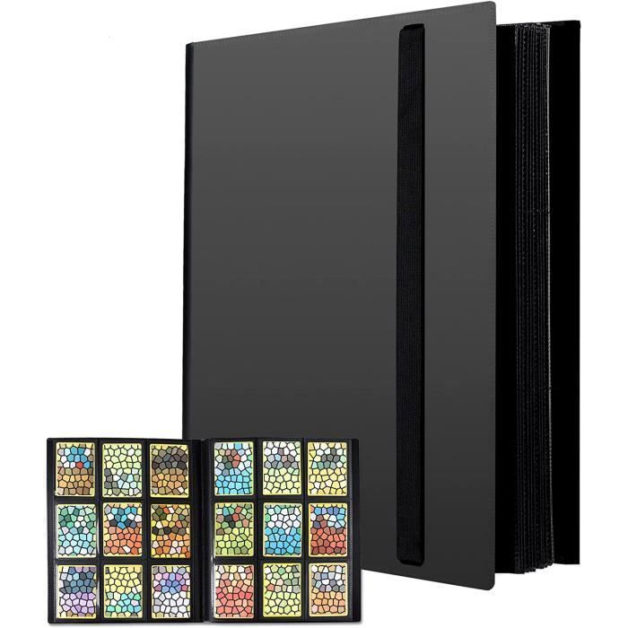 Classeur Cartes Animal Crossing - 400 Poches (50 Pages) - Porte-Cartes à Zip - Taille Standard 8.5x5.5cm