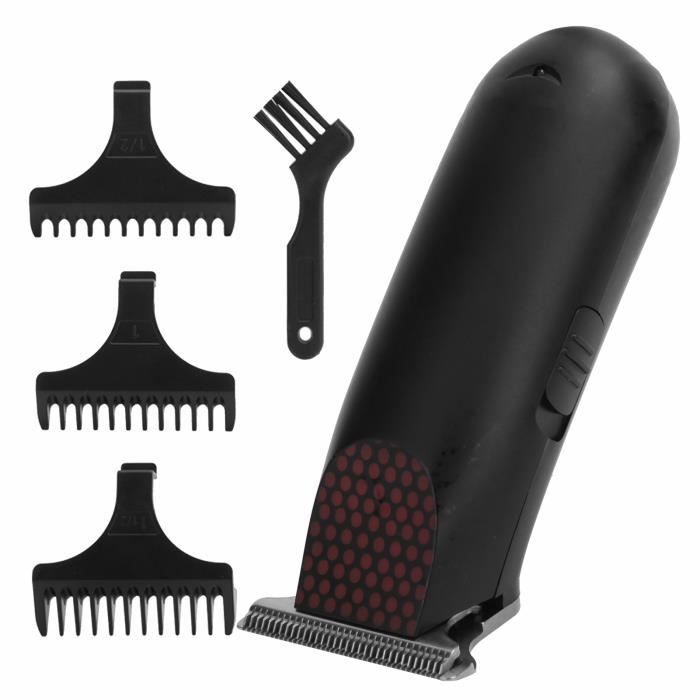 Mini-Tondeuse à Cheveux 21st Century - 4 Têtes - Recharge USB - Pour Barbe & Contours