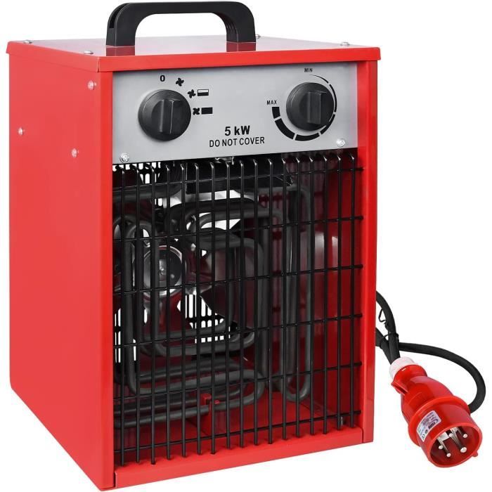 UISEBRT Radiateur Soufflant électrique 9KW 400V - Chauffage électrique