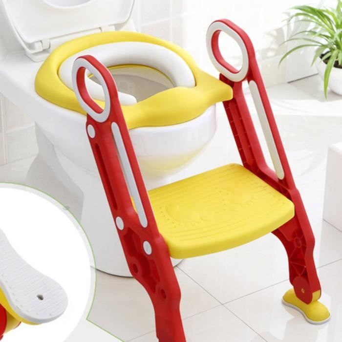 Bébé Formation Siège de Toilette échelle marches pliable Enfant WC Pot