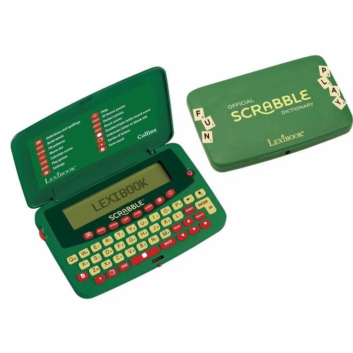 Lexibook Deluxe Electronic Scrabble dictionnaire (en anglais) SCF