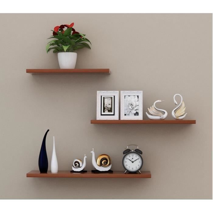 Etagere Murale Un Ensemble De Trois Etageres Flottantes Verticales De 1 6 Cm D Epaisseur Achat Vente Etagere Murale Etagere Murale Un Ensemble Cdiscount