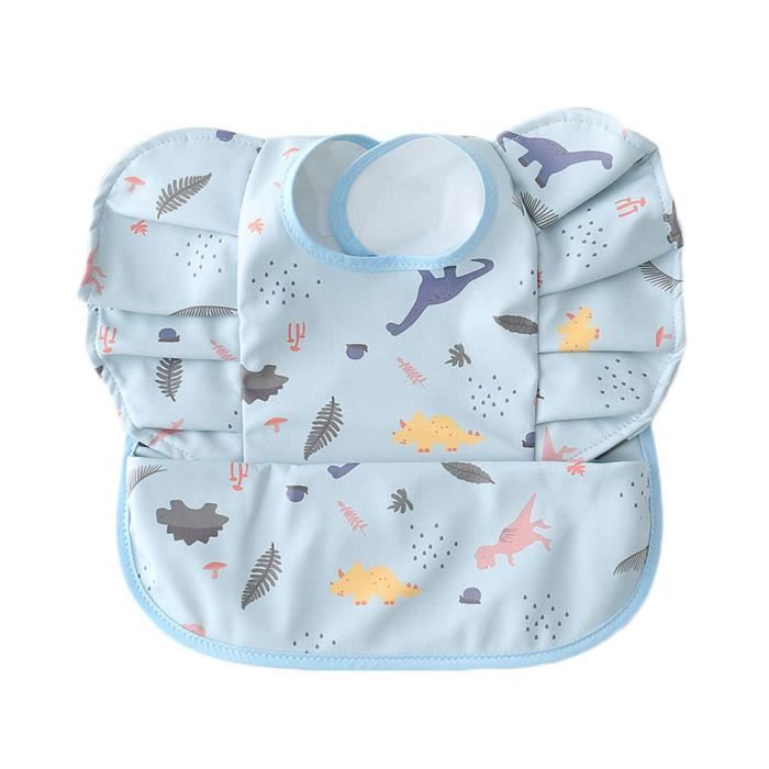 Bavoir Bébé Imperméable Elodie Details - Design Scandinave Lavender Love Avec Récupérateur