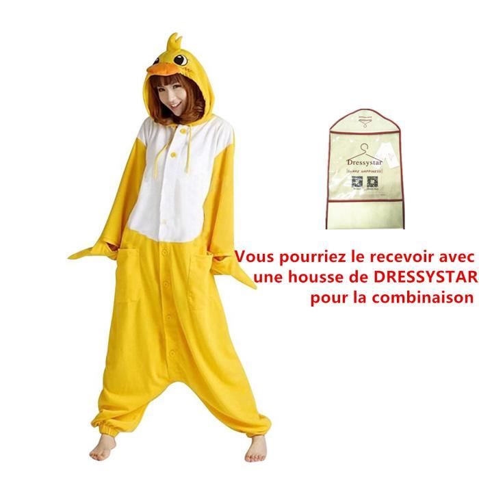 RUMOCOVO® Adulte Unisex Pyjama Combinaison de Nuit Cosplay Costume Noir RUMOCOVO® Adulte Unisex Pyjama Combinaison de Nuit Cosplay Costume Noir