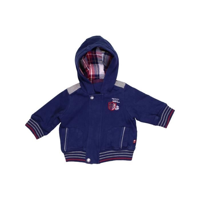 Veste Bebe Garcon Sergent Major 3 Mois Bleu Hiver Vetement Bebe Bleu Cdiscount Pret A Porter