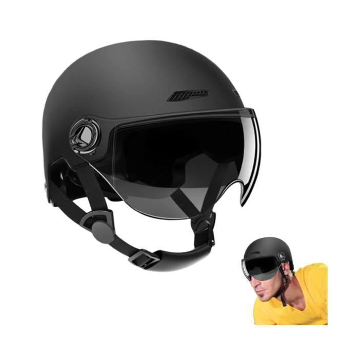 Casque Trottinette Electrique Adulte, Casque Vélo Visière Électrique,Casque Trotinette Adulte,Casque pour Vélo Électrique - sh