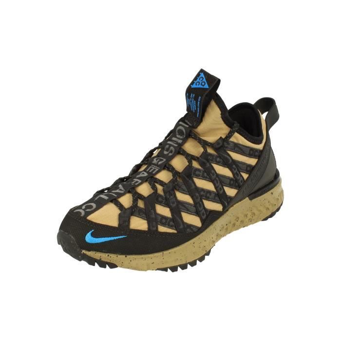 Nike Baskets Hommes Nike Acg React Terra Gobe - Marron - Lacets - Synthétique