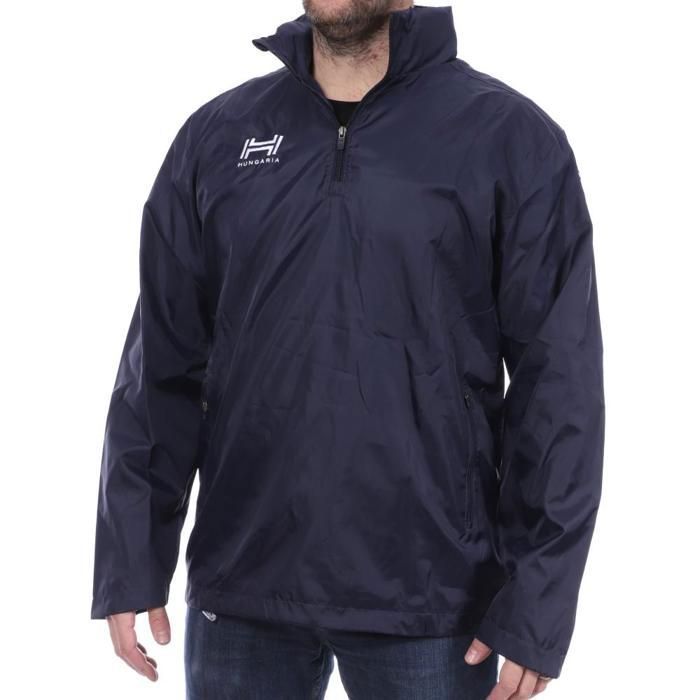 veste de pluie tpr teamwear hungaria - garçon - bleu - football